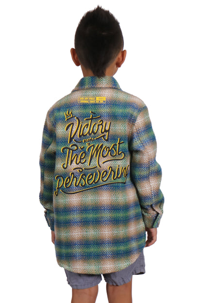 LAWN Kid's Oversize Flannel outer shirket