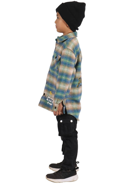 LAWN Kid's Oversize Flannel outer shirket