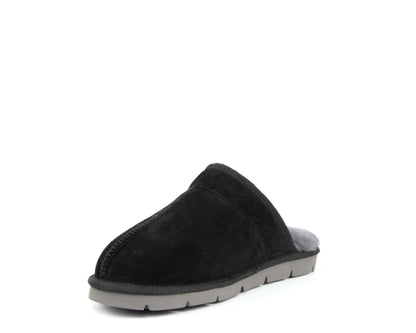 BIG & TALL-Khulan Slipper - Black