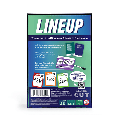 Lineup: The Game | Social Guessing Party Game by Cut