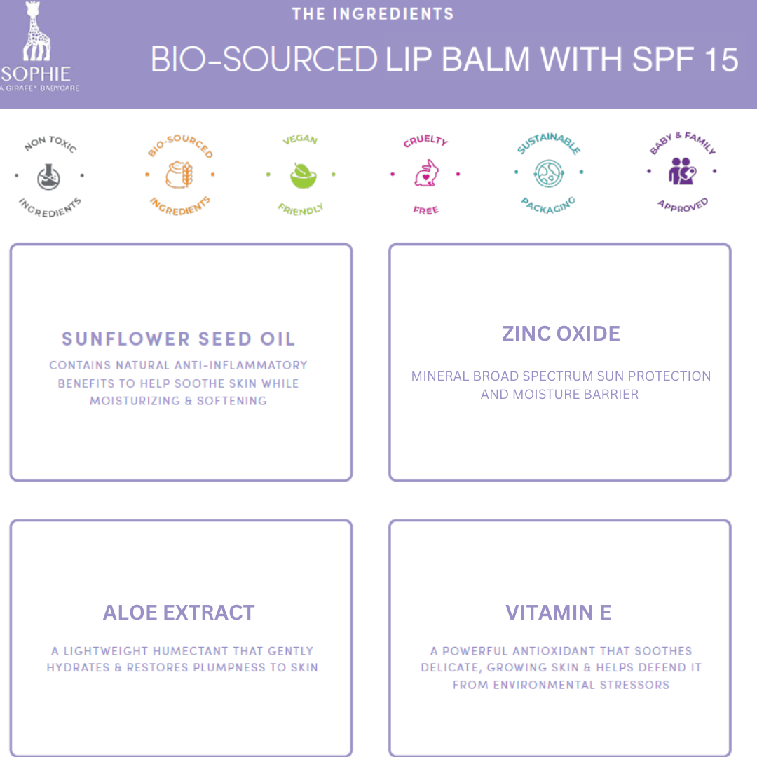 BIO-SOURCED LIP BALM WITH SPF 15