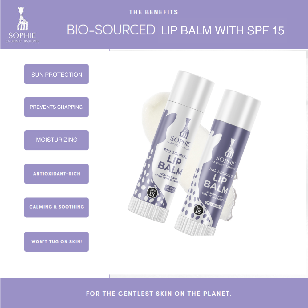 BIO-SOURCED LIP BALM WITH SPF 15