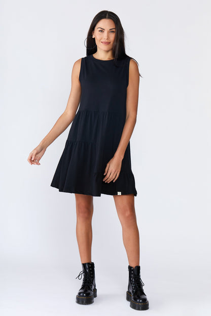 Organic Cotton Tiered Dress