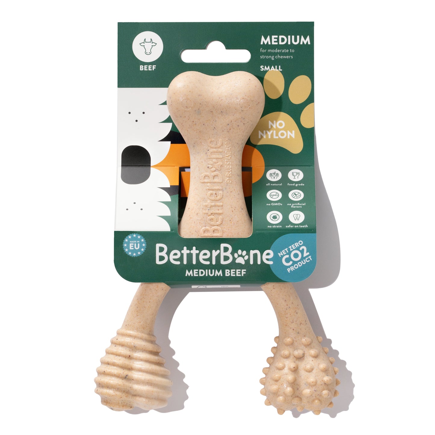 BetterBone Medium Density- Perfect for medium to strong chewers! Natural, healthier, safer.