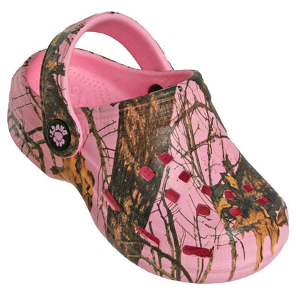 Kids' Mossy Oak Beach DAWGS Clogs