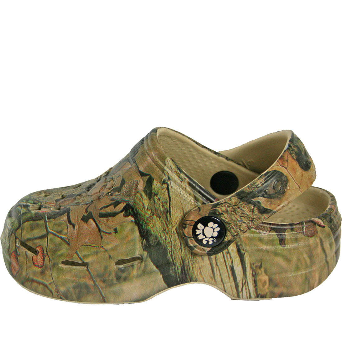 Kids' Mossy Oak Beach DAWGS Clogs