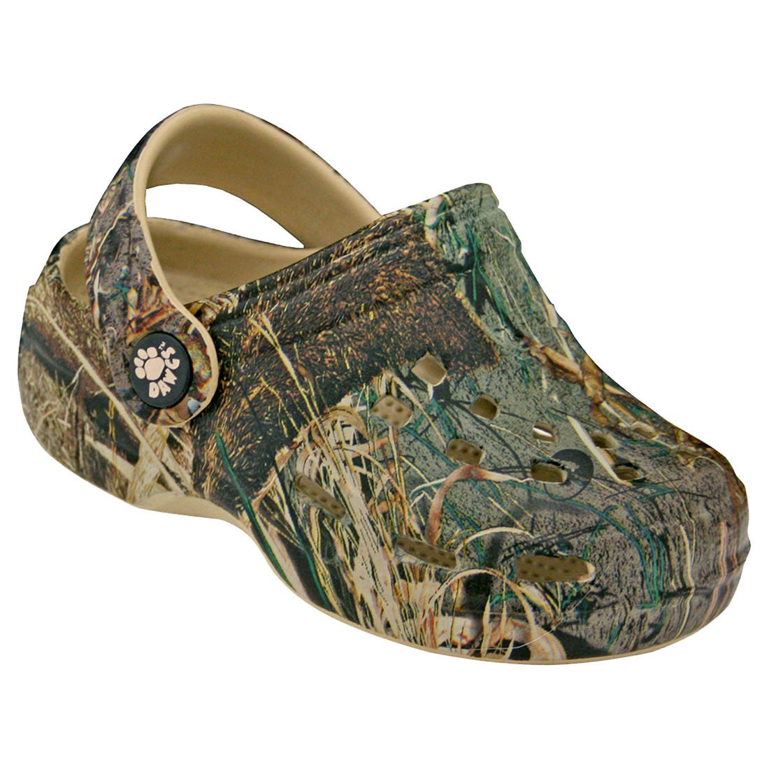 Kids' Mossy Oak Beach DAWGS Clogs