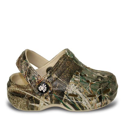 Kids' Mossy Oak Beach DAWGS Clogs