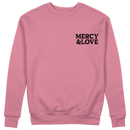 Show Mercy, Spread Love Premium Crewneck Sweater