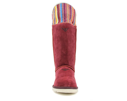 Mongol Boot - Burgundy