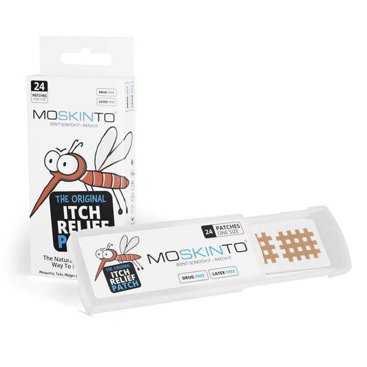 Moskinto: 24ct Classic, The Original, Itch-Relief Patch (Beige Tone)