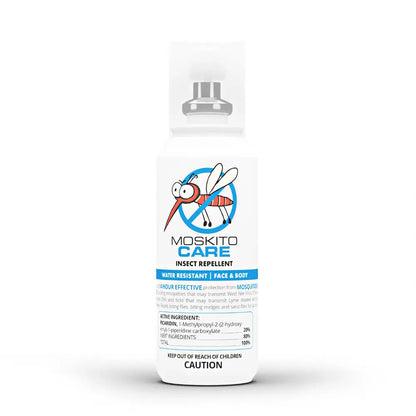 Moskito Care: 14hr Moisturizing Insect Repellent (20% Picaridin) 3.4oz