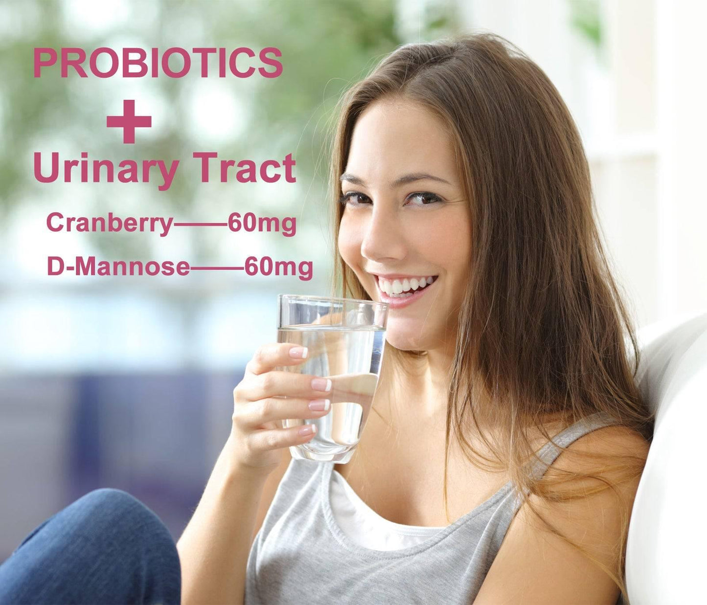 Probiotics Tablet for Women,  with Vaginal and Urinary Health