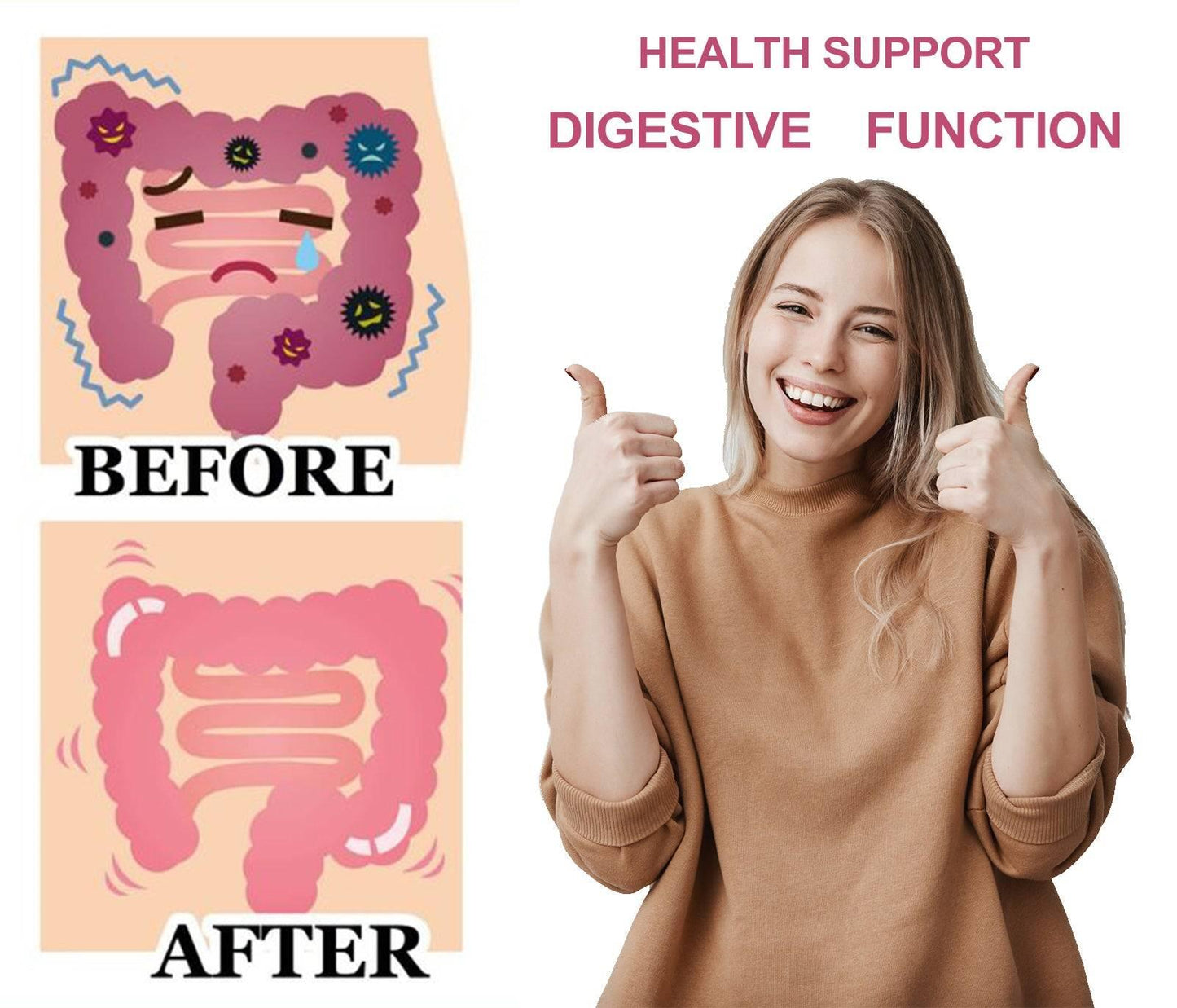 Probiotics Tablet for Women,  with Vaginal and Urinary Health