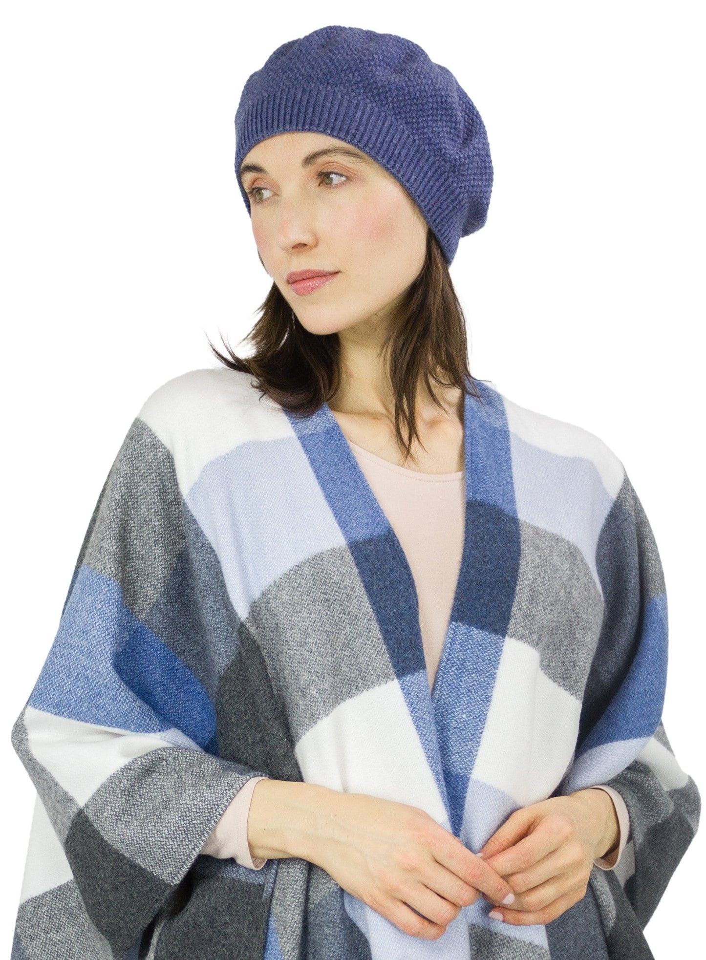 Jones New York Waffle Knit Beret