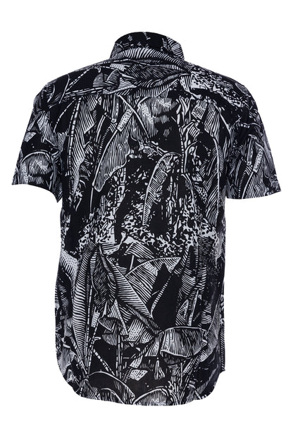 Nikolas | Printed Linen Shirt