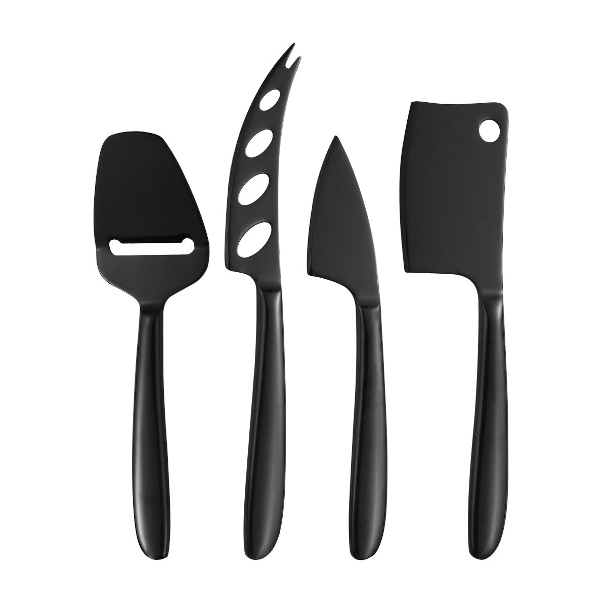 Stainless Steel Multi-Function Cheese Knife | Available in Silver, Gold, Rose Gold, and Black