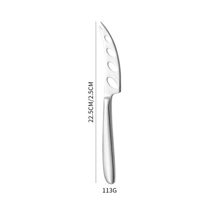 Stainless Steel Multi-Function Cheese Knife | Available in Silver, Gold, Rose Gold, and Black