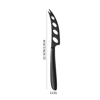 Stainless Steel Multi-Function Cheese Knife | Available in Silver, Gold, Rose Gold, and Black