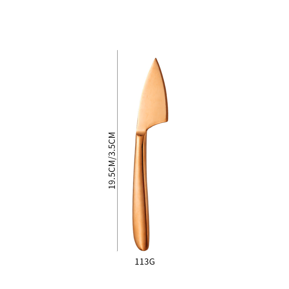 Stainless Steel Multi-Function Cheese Knife | Available in Silver, Gold, Rose Gold, and Black