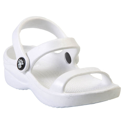 Toddlers' 3-Strap Sandals - White