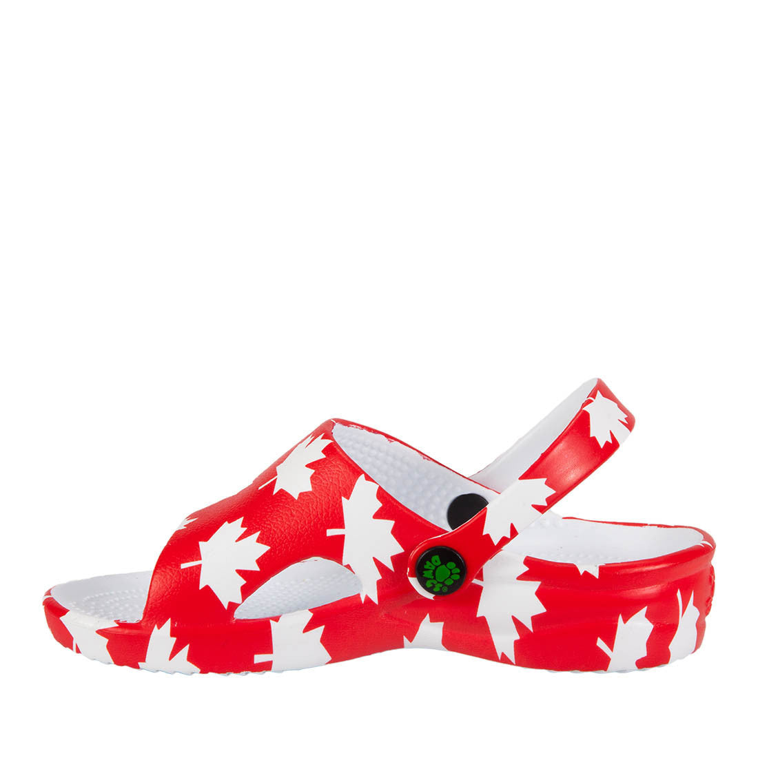 Toddlers' Slides - Canada (Red/White)