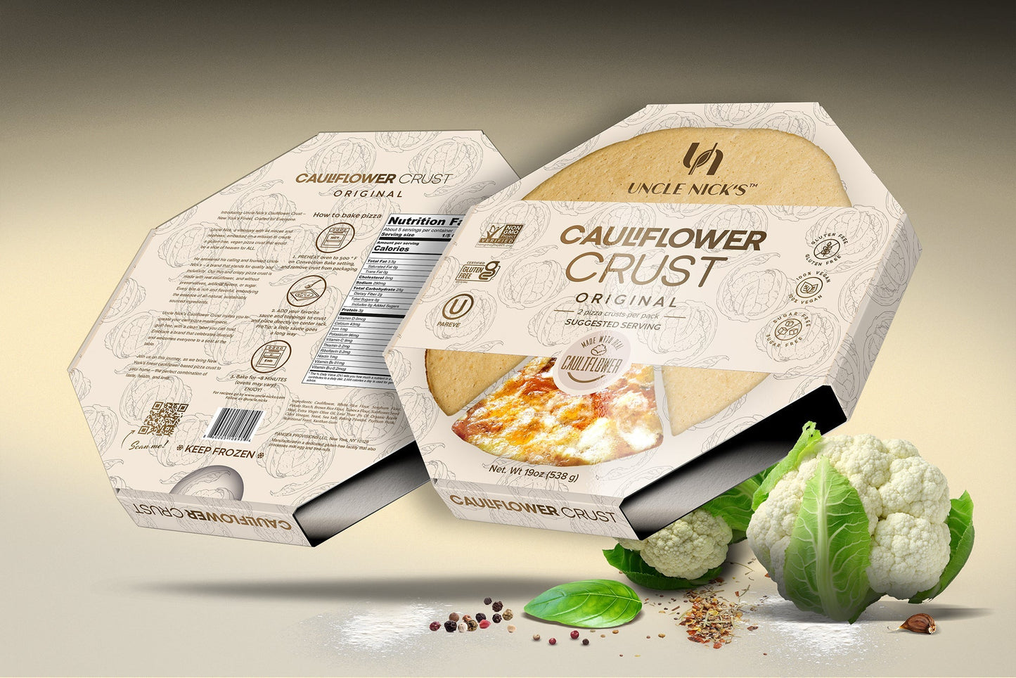 Cauliflower Crust - Original - FOODSERVICE (24 units)