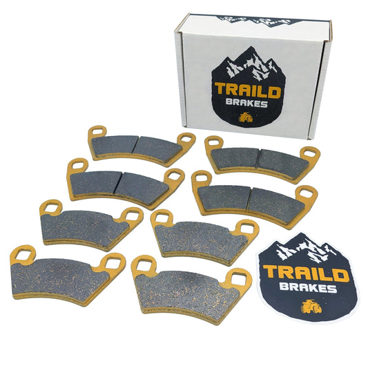 Polaris Ranger 500/Crew 570/700/XP 800/XP 900/XP 1000/Brutus/Diesel/EV 2008-2024 Ceramic Brake Pad Set