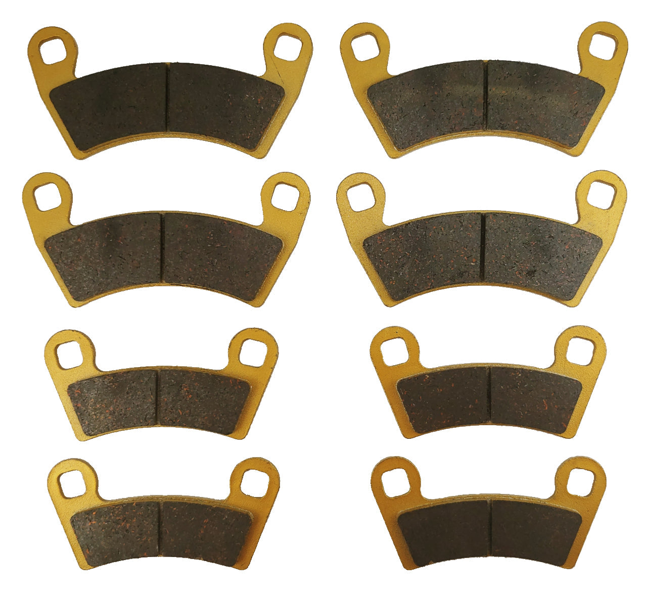 Polaris Ranger 1000/XP 1000/Crew 1000/Crew XP 1000/Crew SP 570/Kinetic 2018-2024 Ceramic Brake Pad Set