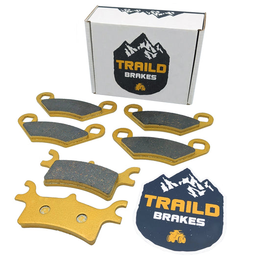 Polaris Trail Blazer/Trail Boss/Xpedition 2004-2013 Ceramic Brake Pad Set