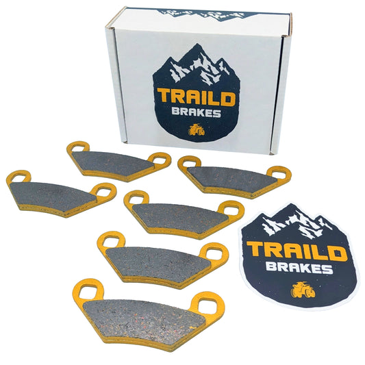 Polaris Scrambler 850 2013-2024 Ceramic Brake Pad Set