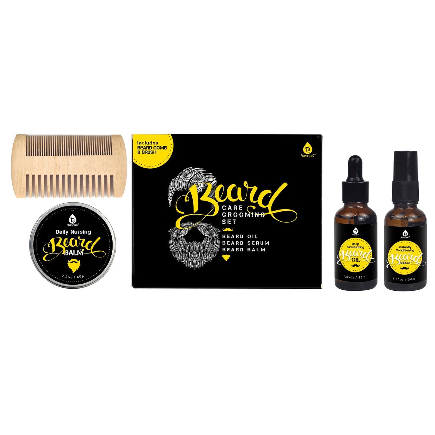 Beard Care Grooming Kit