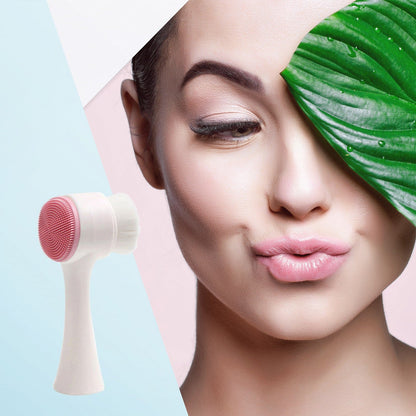 Dual Sided Facial Cleansing Brush