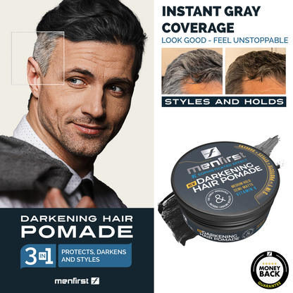 Menfirst -Darkening  Hair Pomade for Men