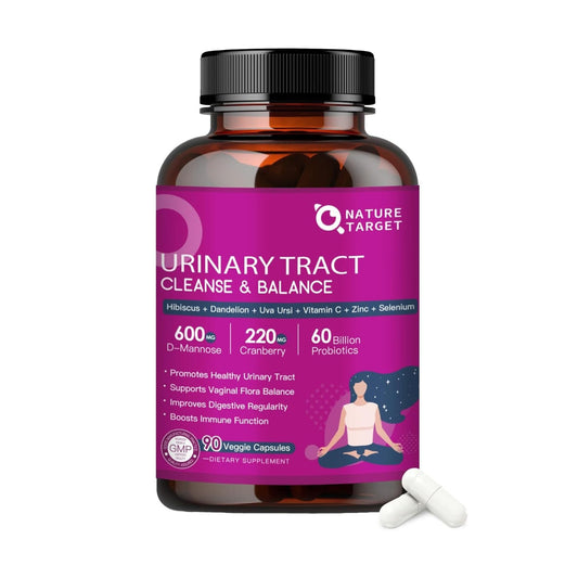 Probiotics for Women Urinary Tract Health with D Mannose & Cranberry