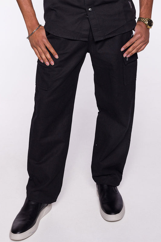 Rayan | Linen Cargo Pant