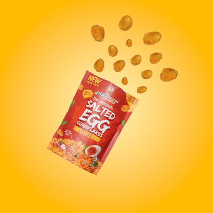 SALTED EGG CORNFLAKE CHIP - CRUNCHY SAVORY SNACK