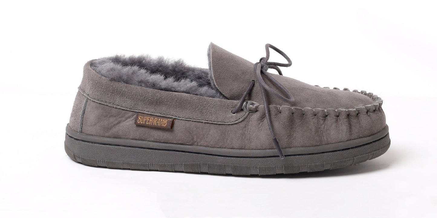 Deluxe Moccasin - Charcoal