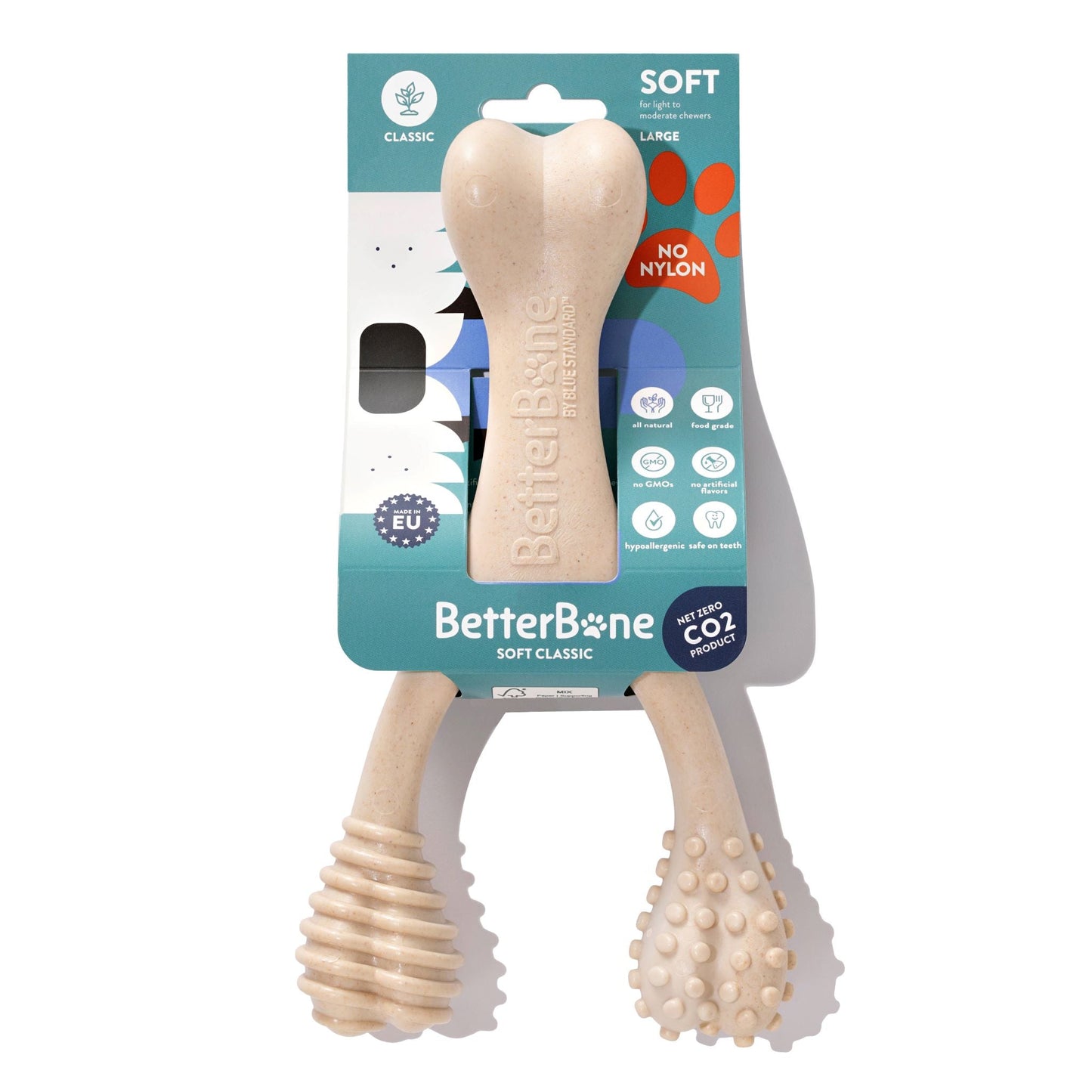 BetterBone SOFT Density-All-Natural, Perfect for teething Puppies, Older dogs, LIGHT chewers