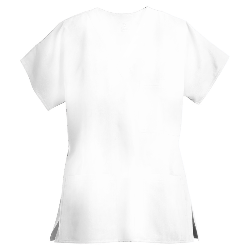 Unisex 3-Pocket V-Neck Top