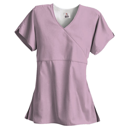 Rainforest Collection Unisex 3 Pocket V-Neck Top