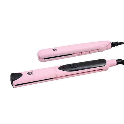 Professional Salon Quality Flat Iron Hair Straightener With A Free Travel Straightener