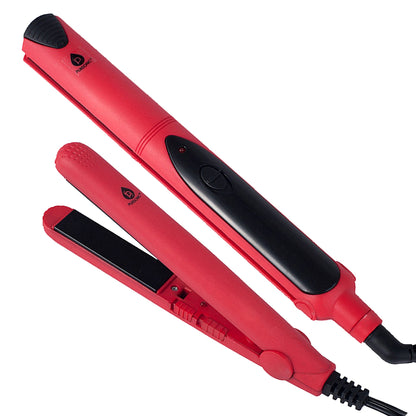 Professional Salon Quality Flat Iron Hair Straightener With A Free Travel Straightener