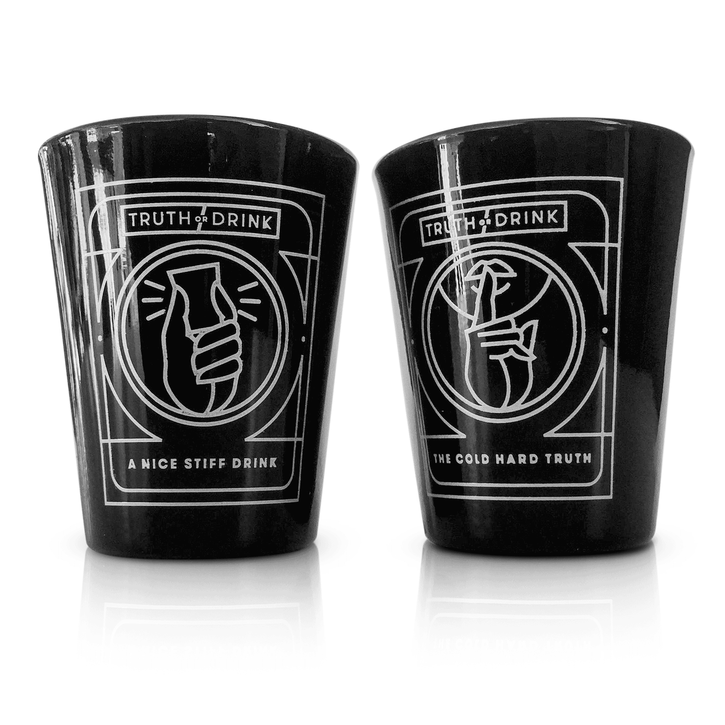 Truth or Drink Shot Glasses