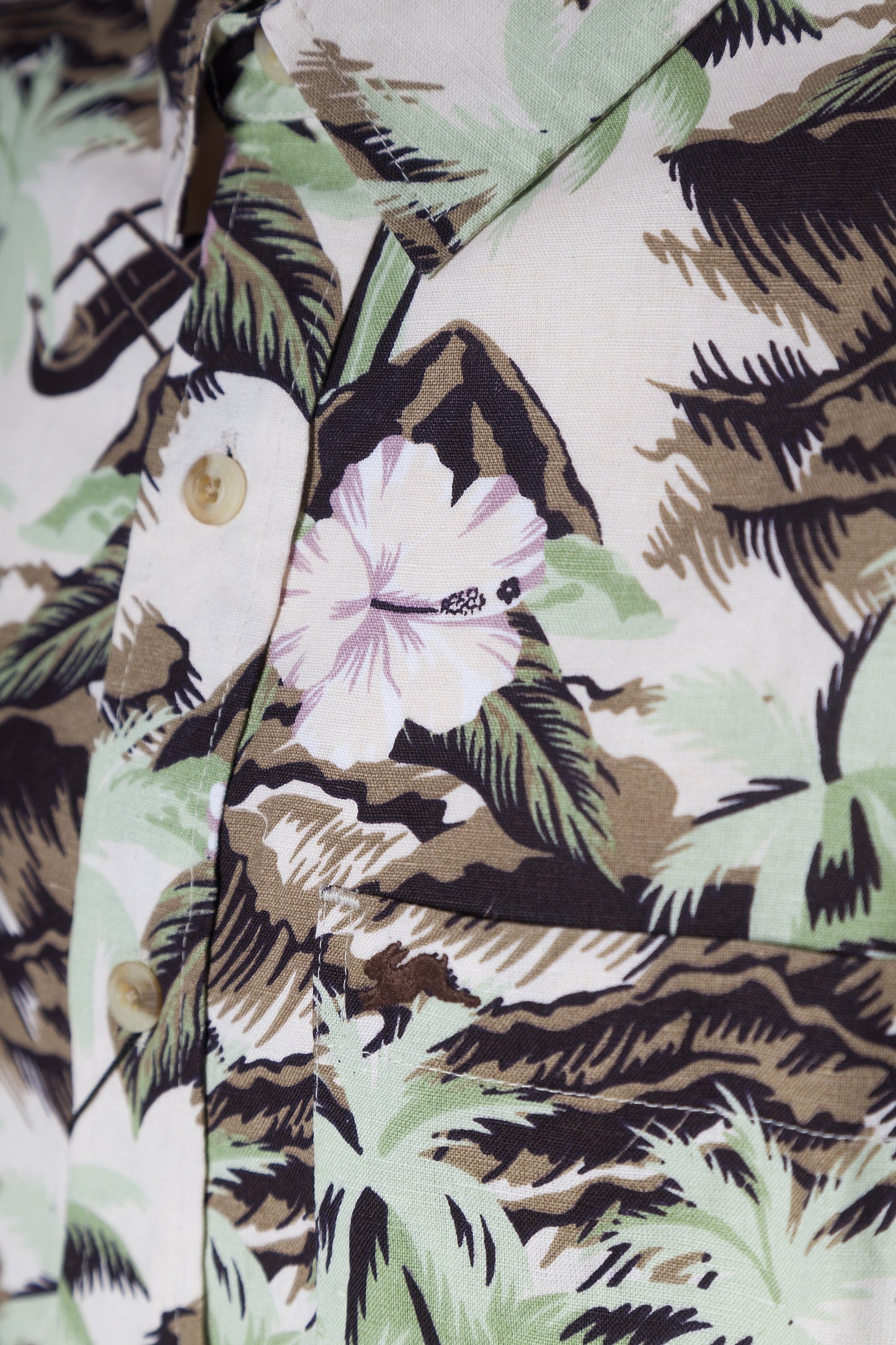 Talon | Printed Linen Shirt