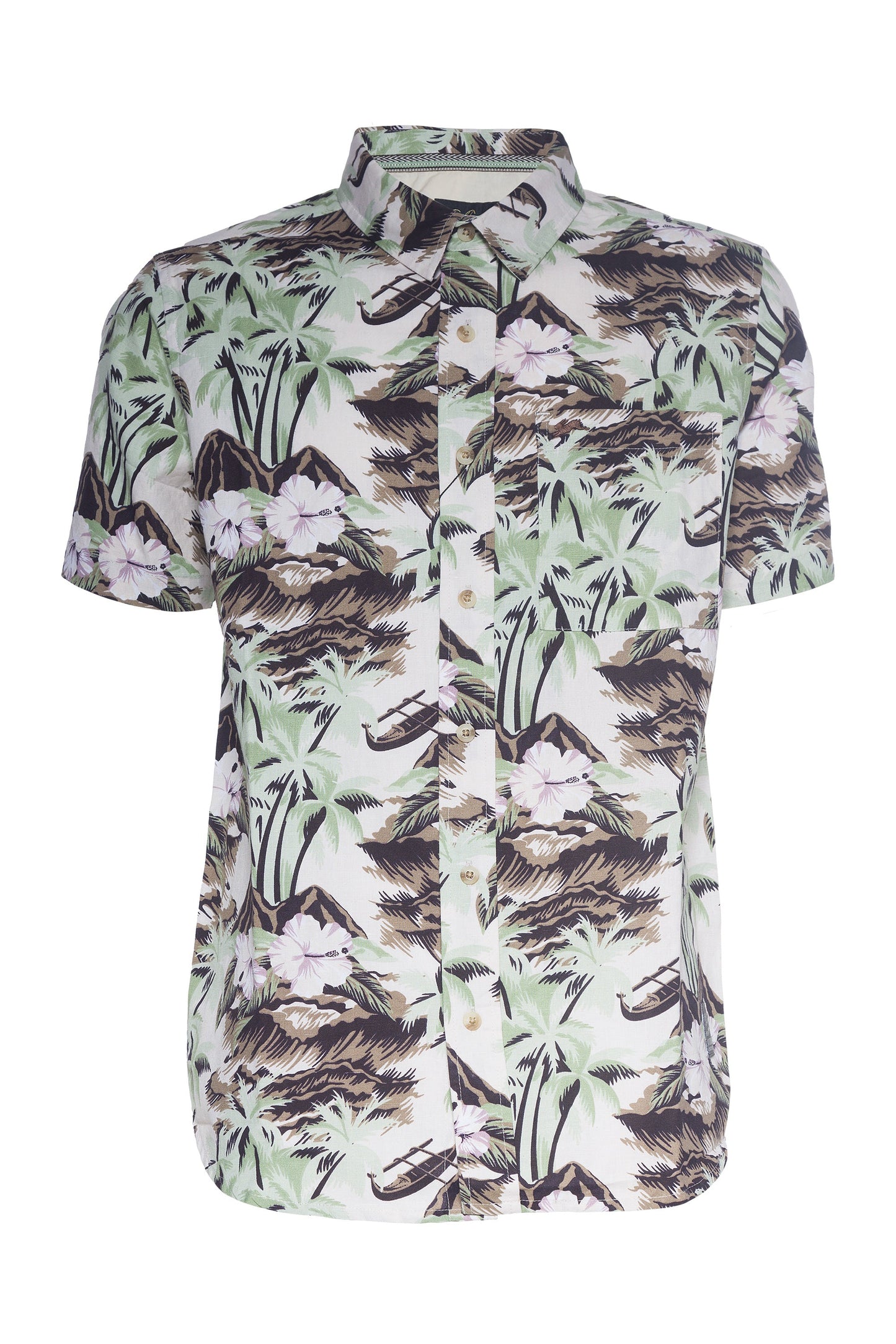 Talon | Printed Linen Shirt