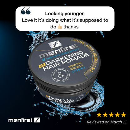 Menfirst -Darkening  Hair Pomade for Men