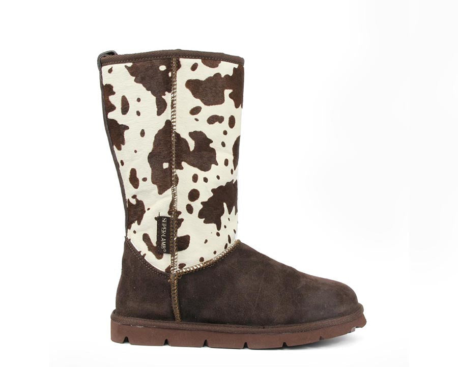 Turano 11in Boot - Chocolate/Cow