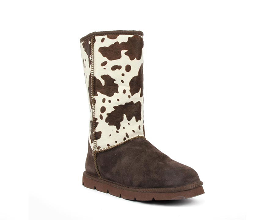 Turano 11in Boot - Chocolate/Cow