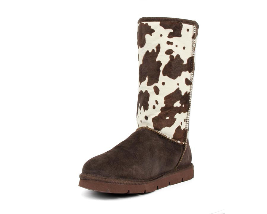 Turano 11in Boot - Chocolate/Cow